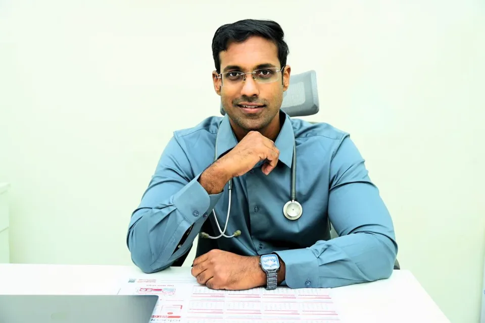 Portrait of Dr K Varun Prakash, Surgical Oncologist in Nellore